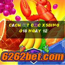 Cách đặt cược XSBINGO18 ngày 12