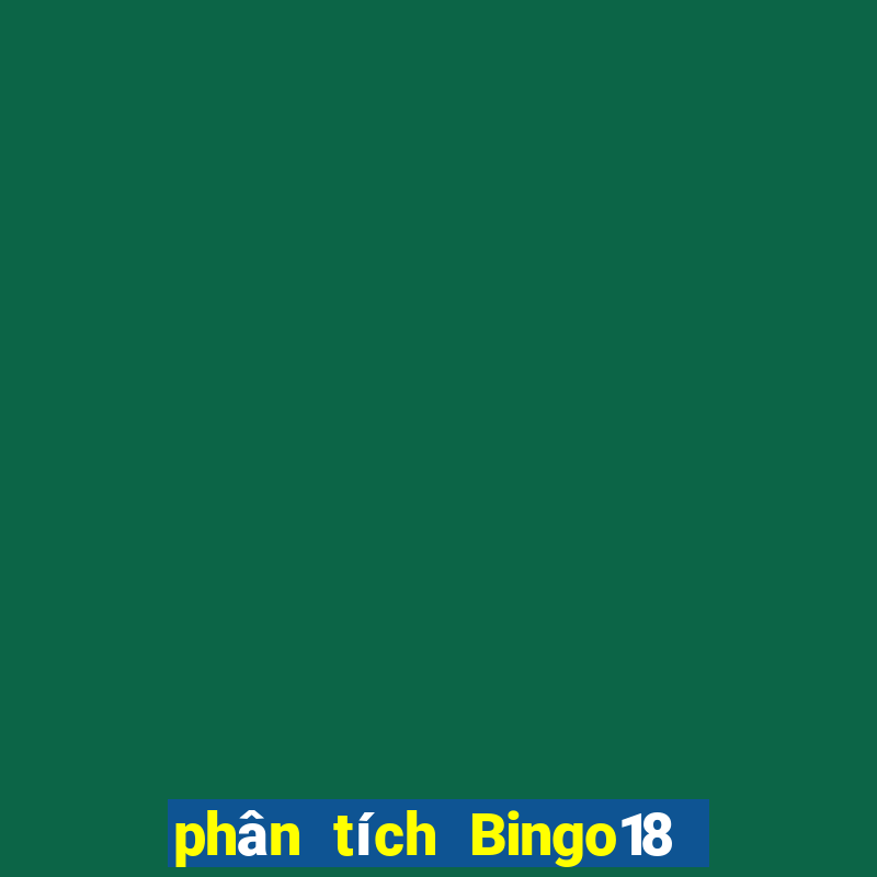 phân tích Bingo18 ngày 27