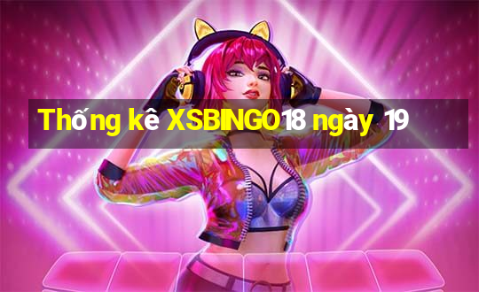 Thống kê XSBINGO18 ngày 19