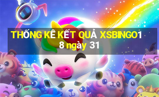 THỐNG KÊ KẾT QUẢ XSBINGO18 ngày 31