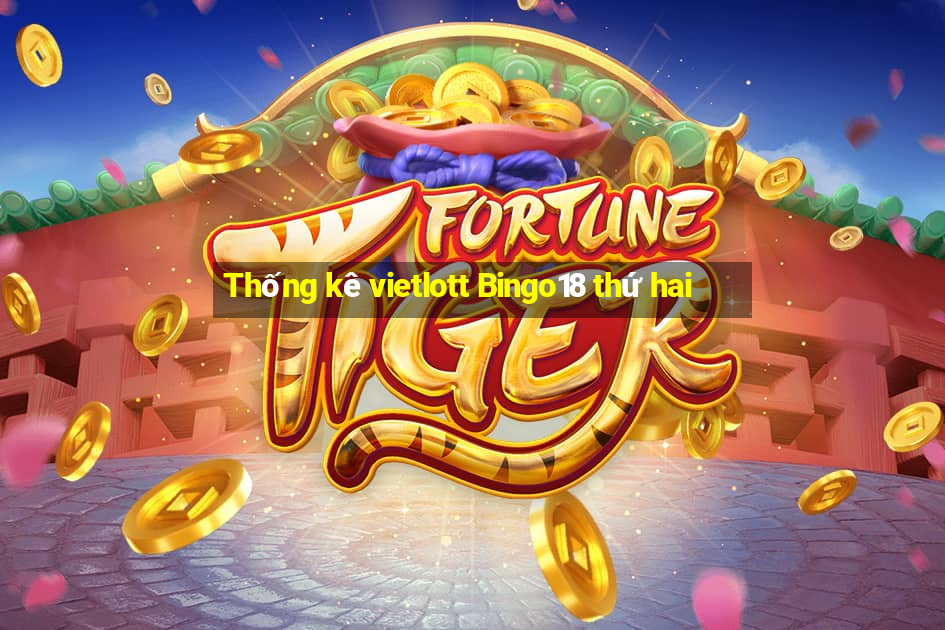 Thống kê vietlott Bingo18 thứ hai