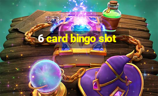 6 card bingo slot