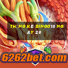 Thống kê Bingo18 ngày 20