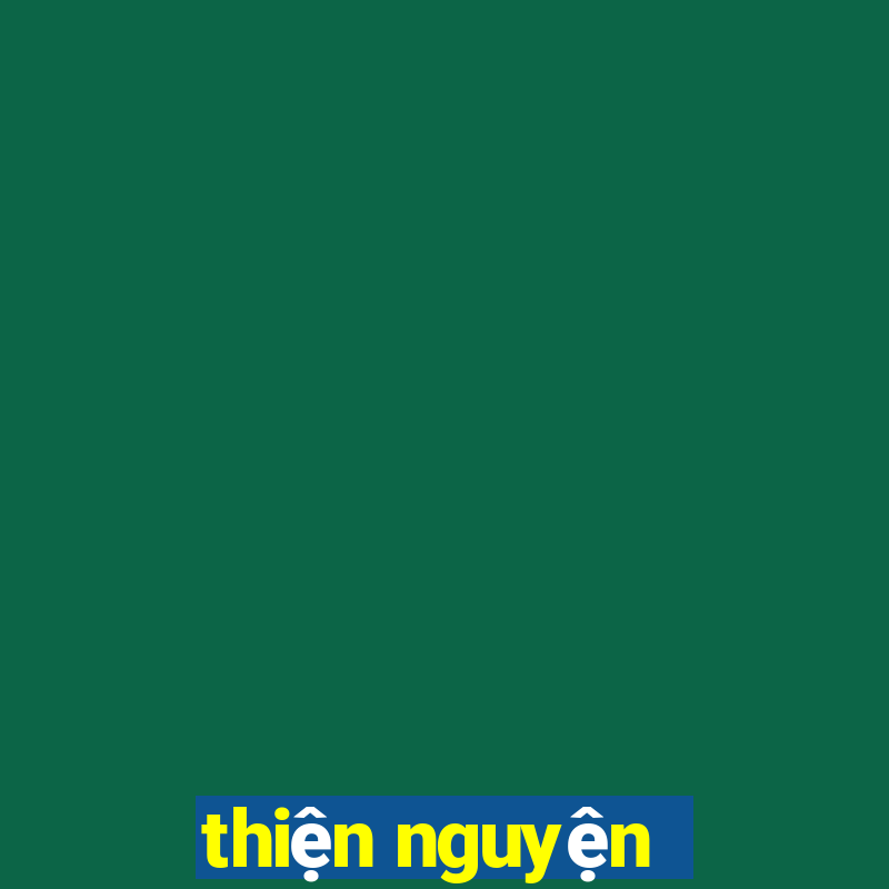 thiện nguyện