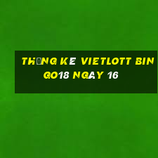 Thống kê vietlott Bingo18 ngày 16