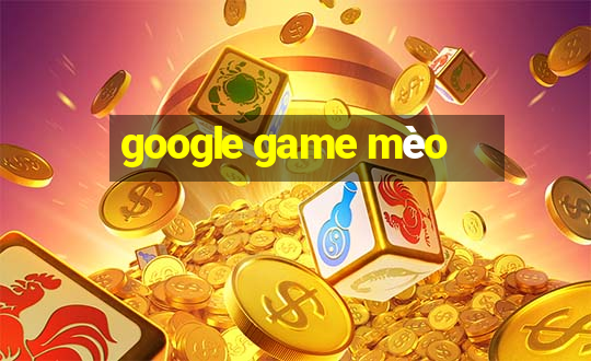 google game mèo