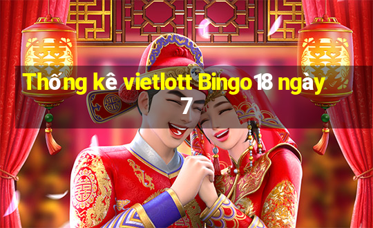 Thống kê vietlott Bingo18 ngày 7